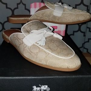 For sale: Coach Stassi Signature Jacquard Flats